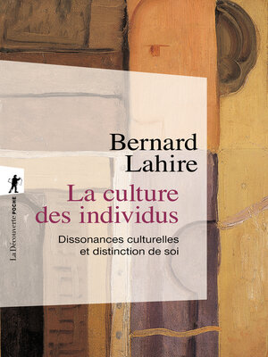 cover image of La culture des individus